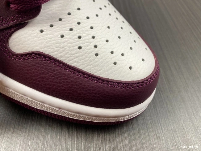 Kick Theory 555088-611 OG Air 1 High Bordeaux Jordan 0814